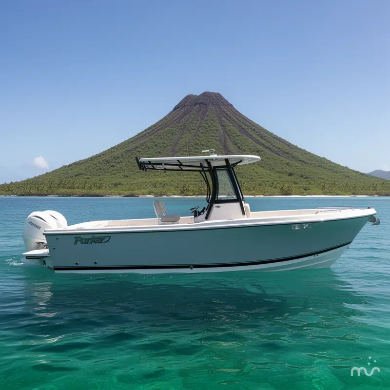 Slide: The Image of Parker Marine 2600 Center Console 2025 - 2