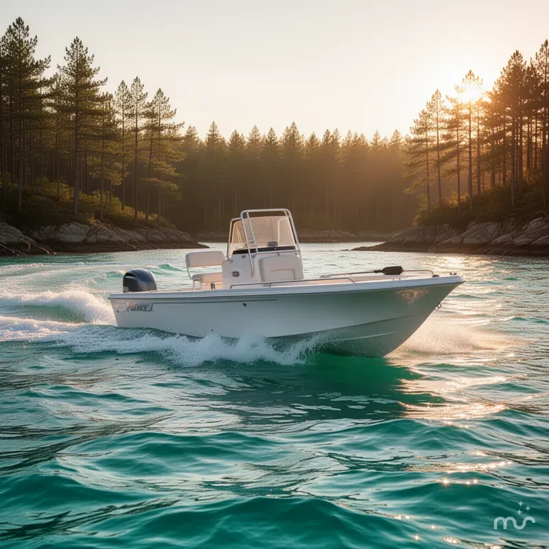 Slide: The Image of Parker Marine 1801 Center Console 2024 - 2