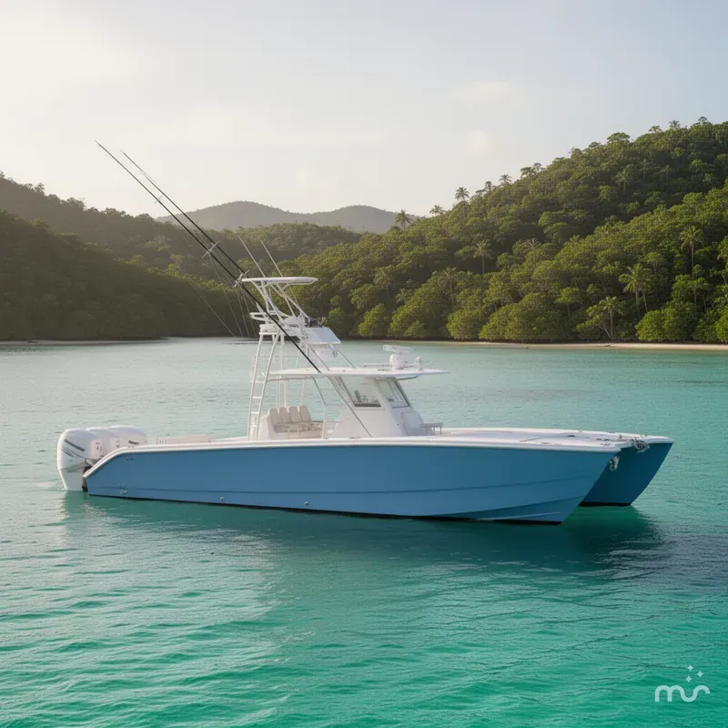 Slide: The Image of Invincible 37 Catamaran 2023 - 2