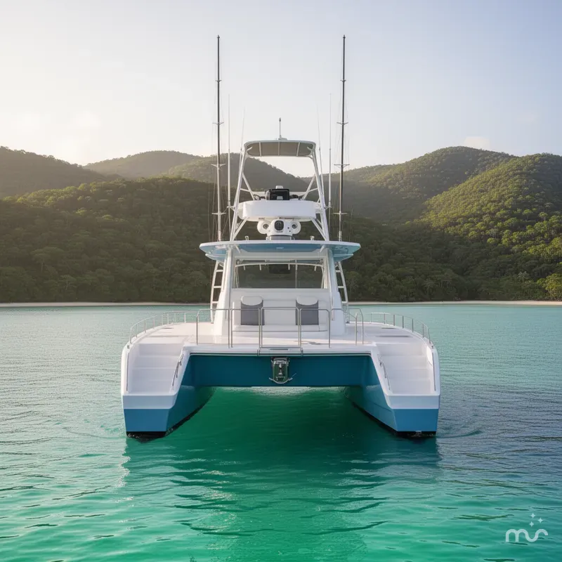 Slide: The Image of Invincible 37 Catamaran 2023 - 3