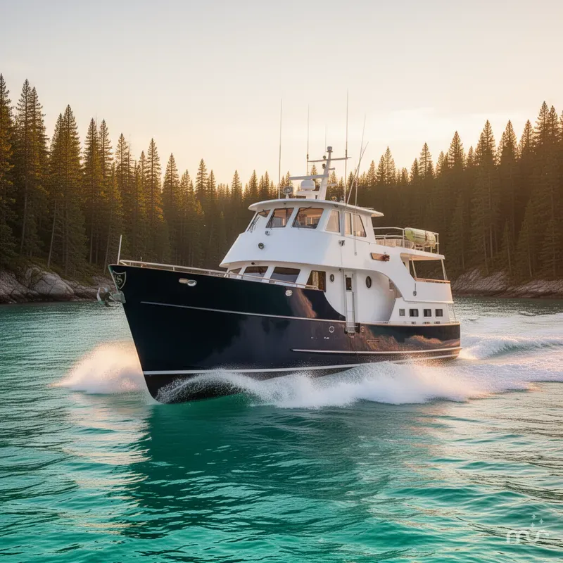 Slide: The Image of Real Ships 61' Islander 1997 - 1