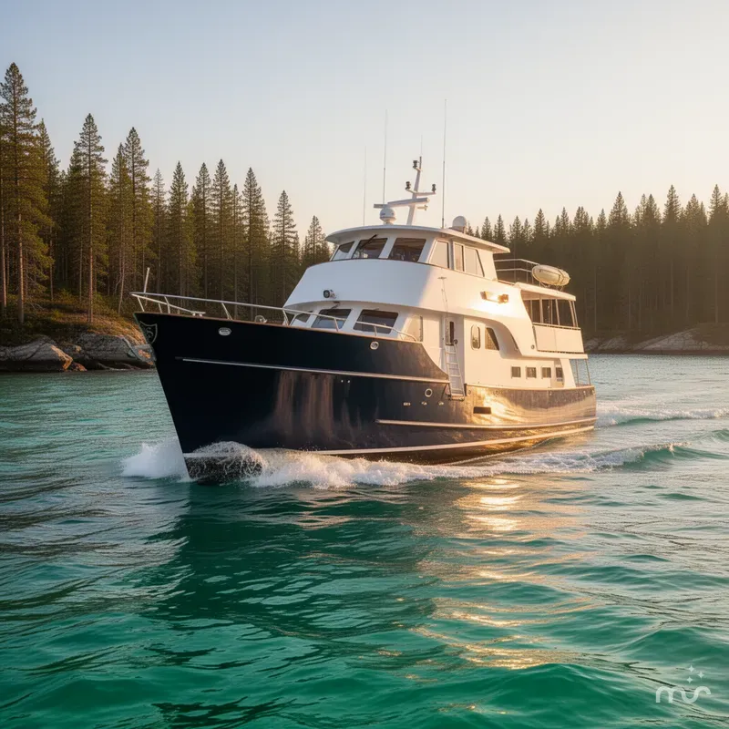 Slide: The Image of Real Ships 61' Islander 1997 - 2