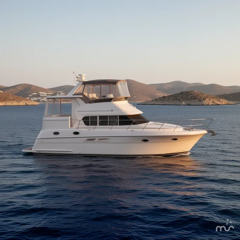 Slide: The Image of Silverton 422 Motor Yacht 2000 - 2