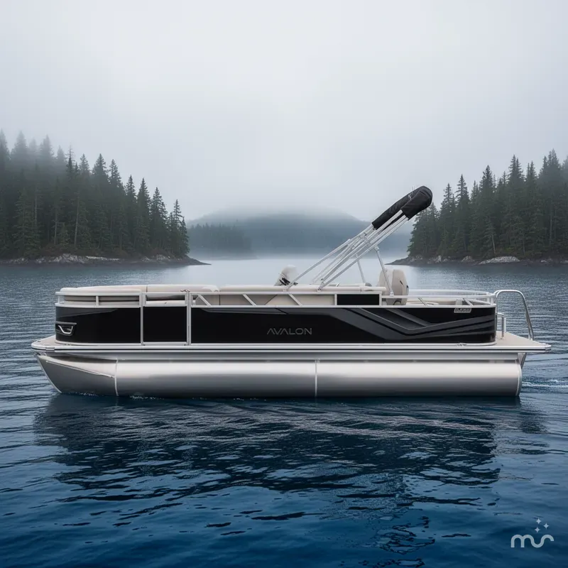 Slide: The Image of Avalon Venture 85 Rear Fish - 21' 2026 - 2