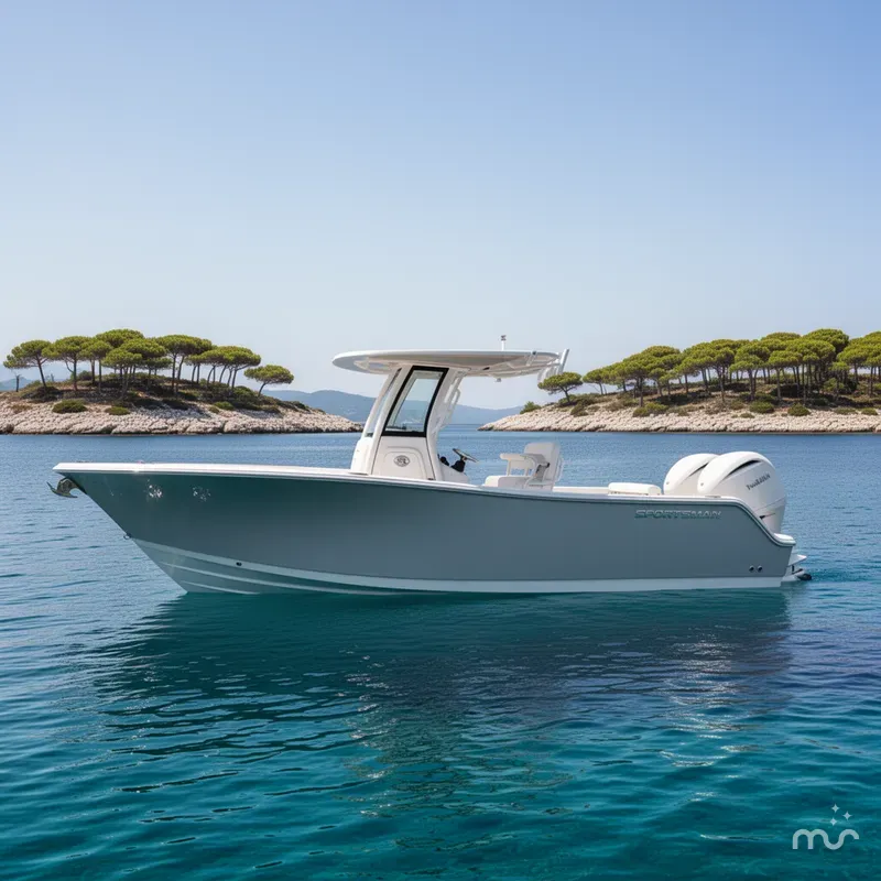 Slide: The Image of Sportsman Open 252 Center Console 2026 - 2