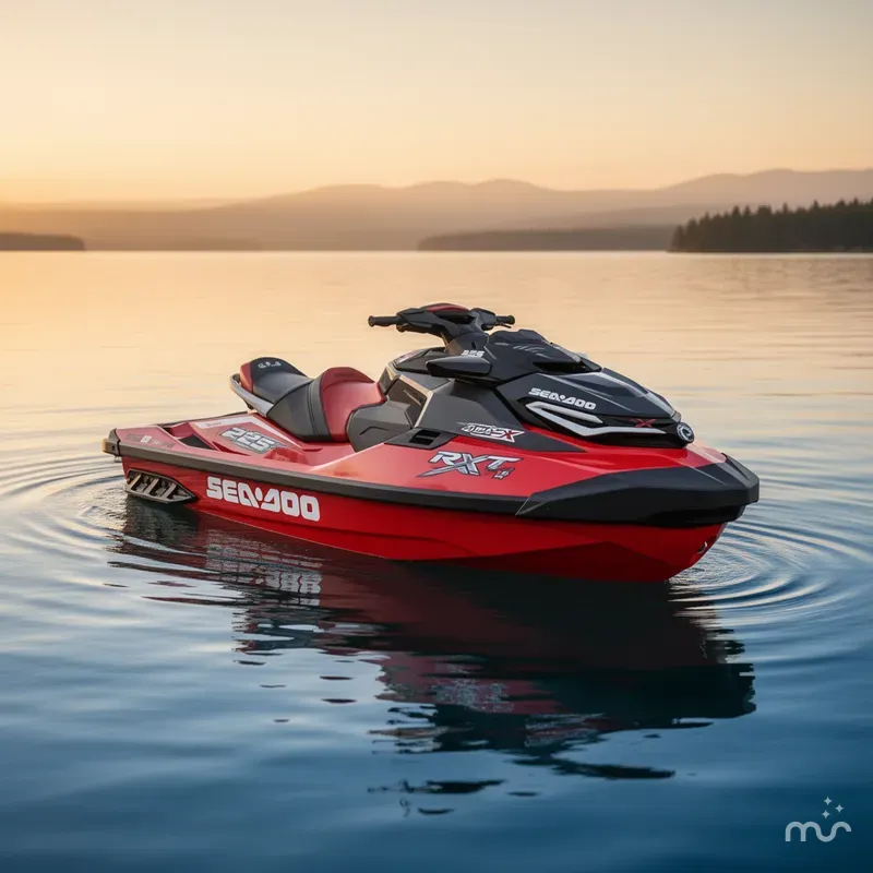 Slide: The Image of Sea-Doo RXT®-X® 325 Fiery Red Premium 2024 - 2