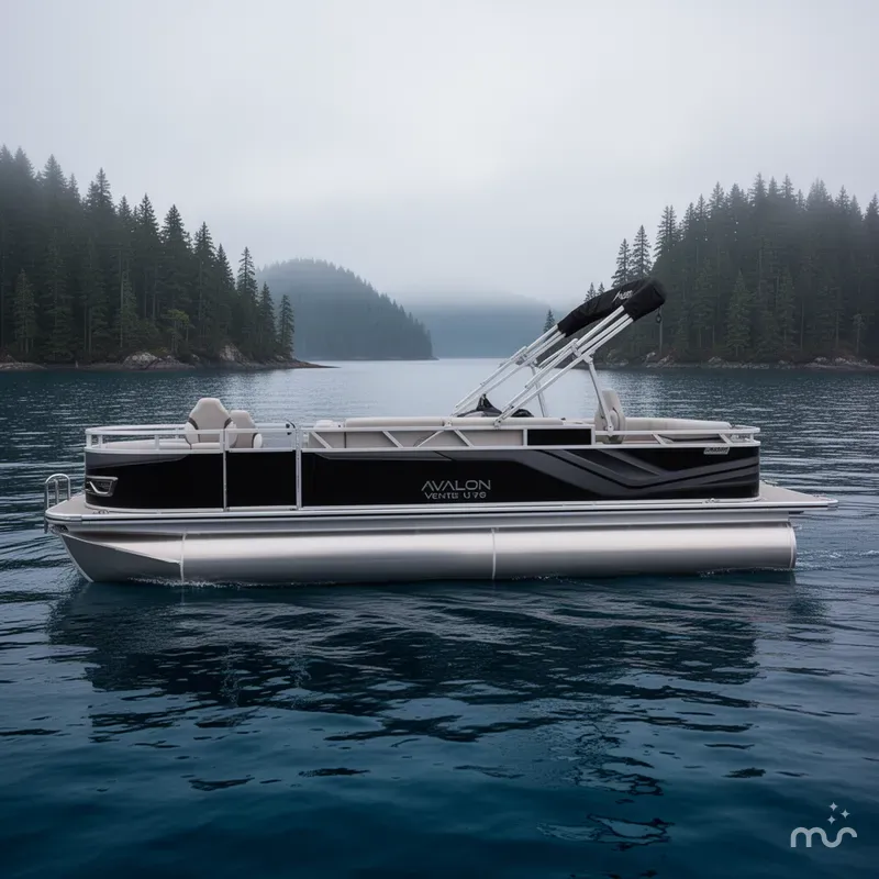 Slide: The Image of Avalon Venture 85 Rear Fish - 21' 2026 - 2