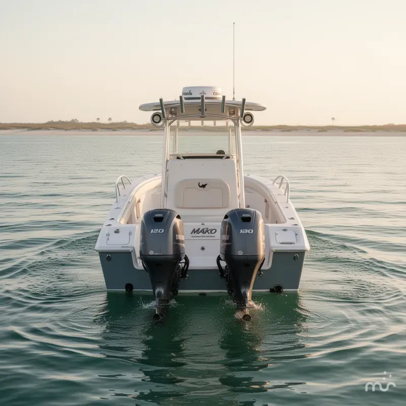 Slide: The Image of Mako 284 Center Console 2014 - 3