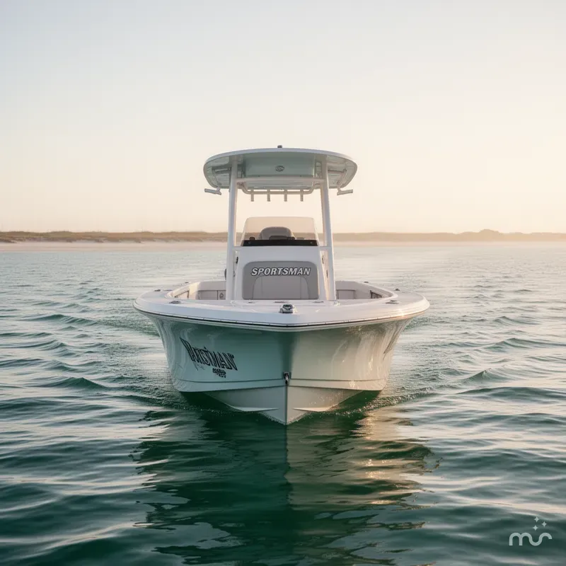 Slide: The Image of Sportsman Masters 227 Bay Boat 2022 - 1
