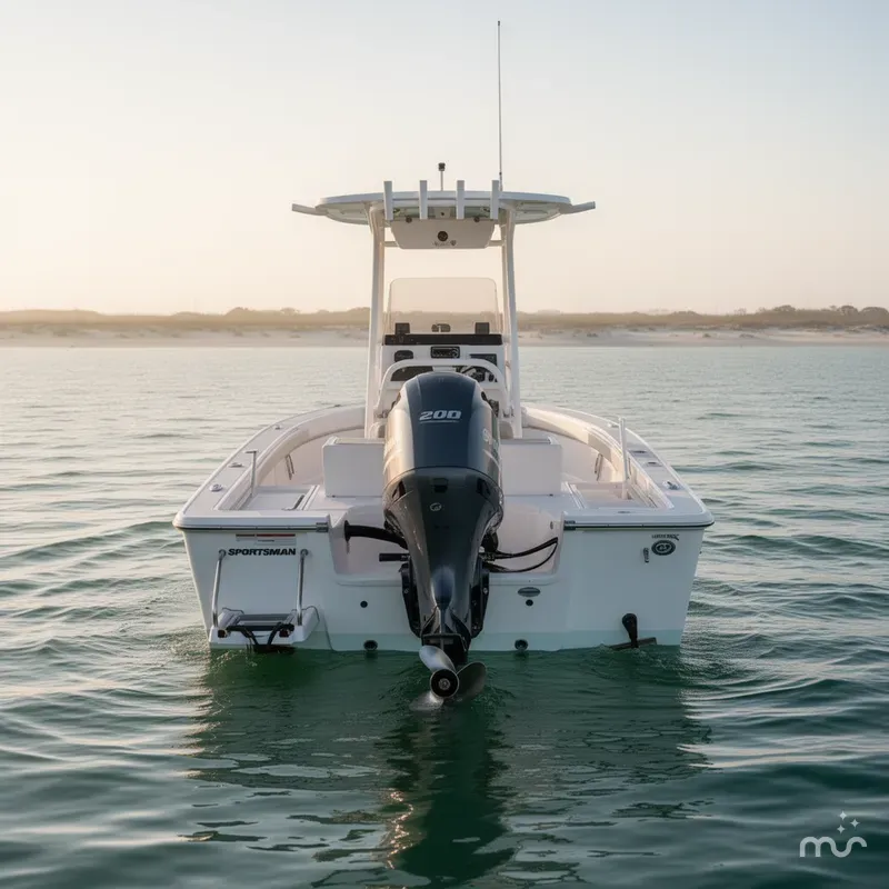 Slide: The Image of Sportsman Masters 227 Bay Boat 2022 - 3