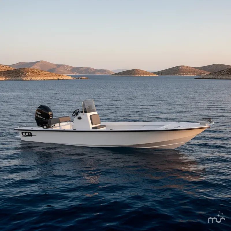 Slide: The Image of CCB - Coastal Custom Boats 23' Fury 2020 - 2