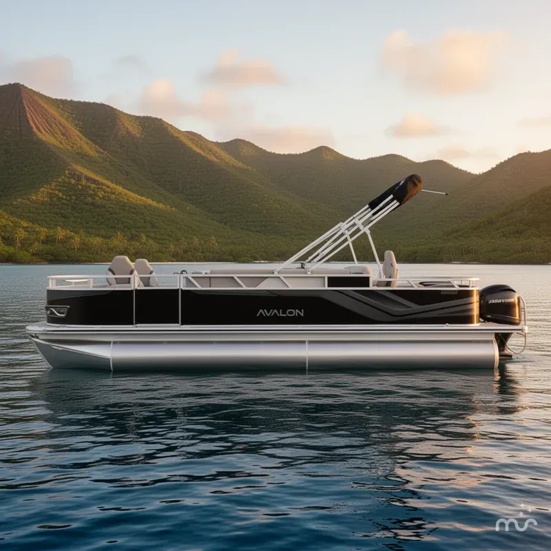 Slide: The Image of Avalon Venture 85 Rear Fish - 21' 2026 - 2