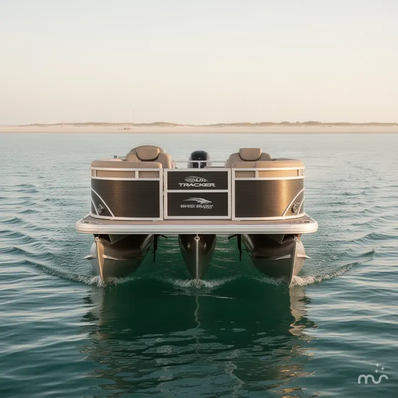 Slide: The Image of Sun Tracker Bass Buggy 18 DLX 2026 - 1