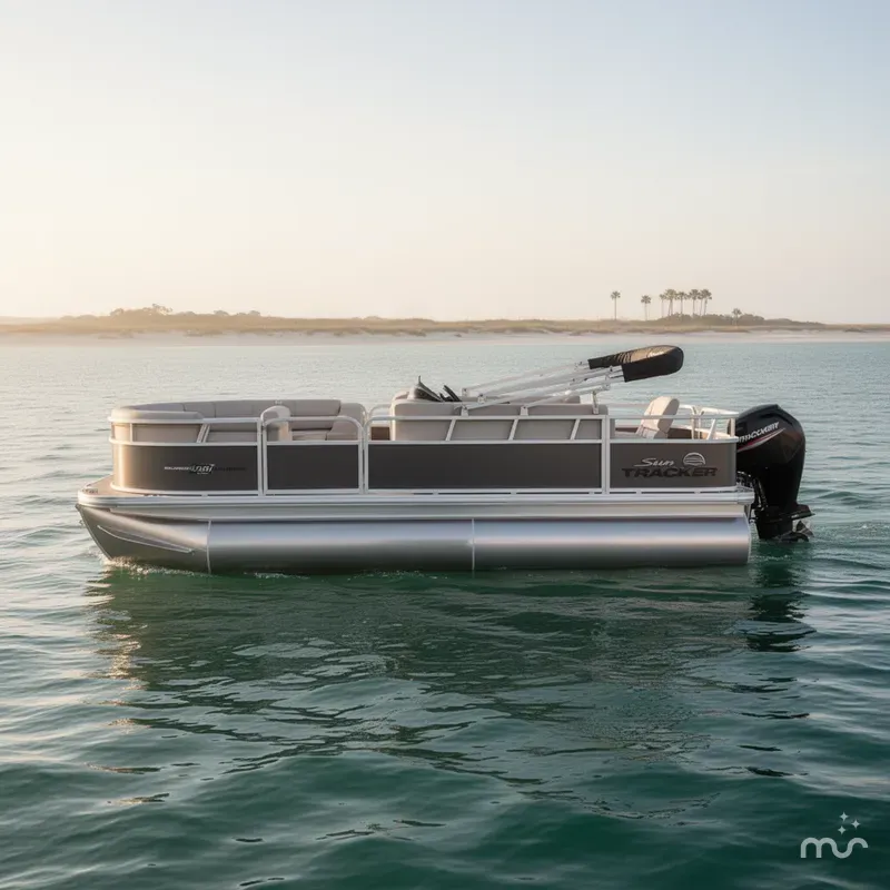Slide: The Image of Sun Tracker Bass Buggy 18 DLX 2026 - 2