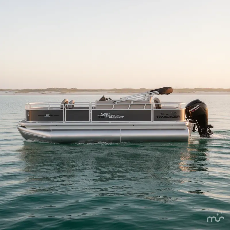 Slide: The Image of Sun Tracker Bass Buggy 18 DLX 2026 - 2