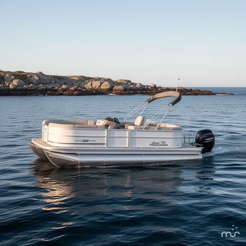The Image of Sun Tracker Party Barge 20 DLX 2026 - 0