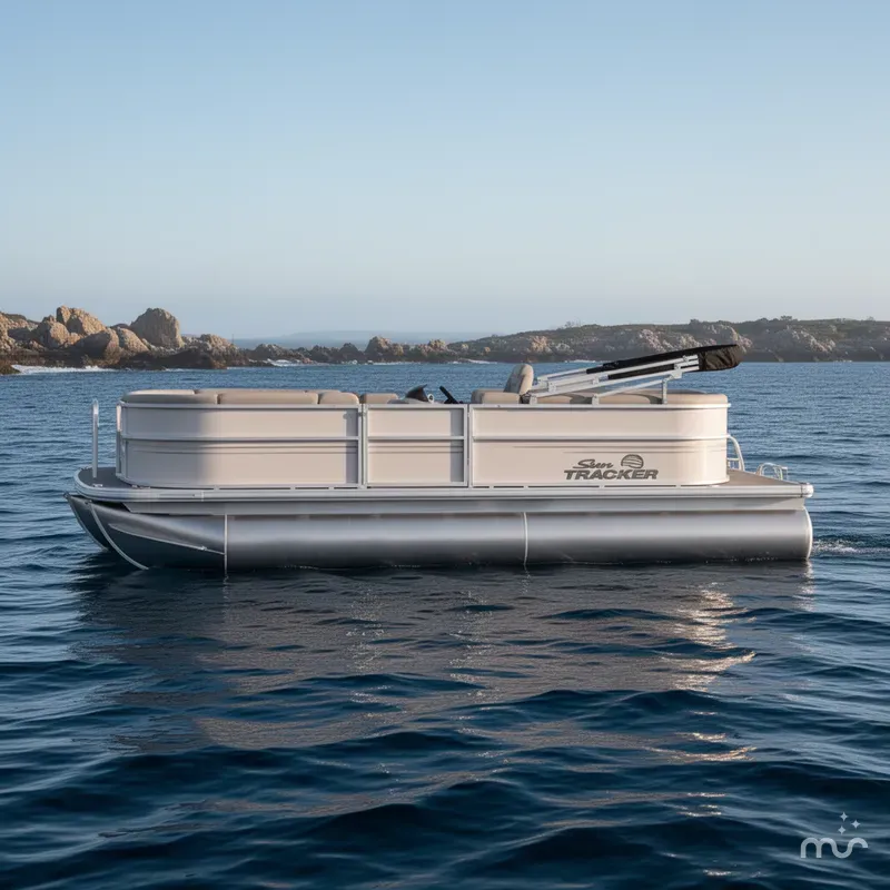 Slide: The Image of Sun Tracker Party Barge 20 DLX 2026 - 2