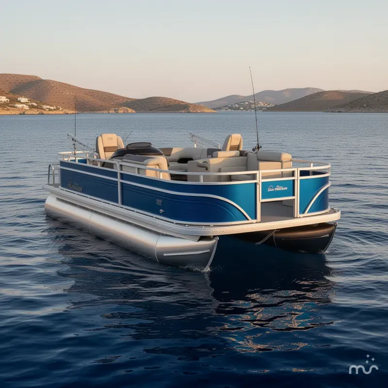 Slide: The Image of Sun Tracker Fishin' Barge 20 DLX 2026 - 3