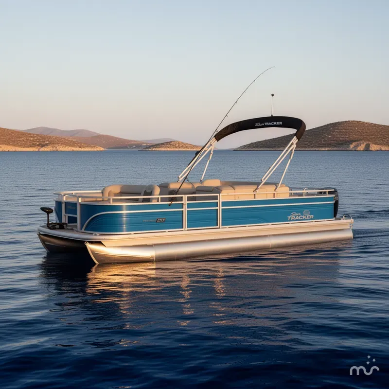 Slide: The Image of Sun Tracker Fishin' Barge 20 DLX 2026 - 2