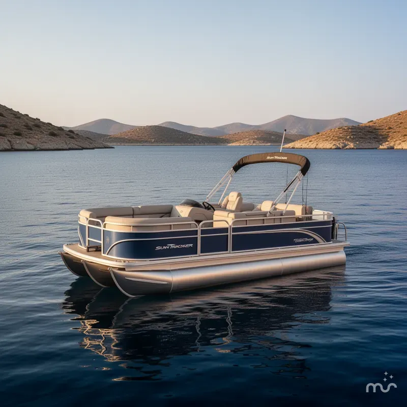 Slide: The Image of Sun Tracker Fishin' Barge 20 DLX 2026 - 4