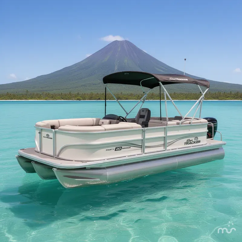 The Image of Sun Tracker Party Barge 20 DLX 2026 - 0
