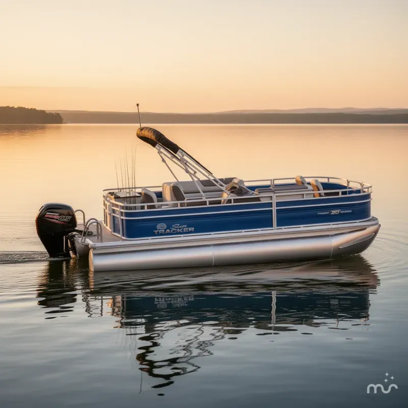 The Image of Sun Tracker Fishin' Barge 20 DLX 2026 - 0