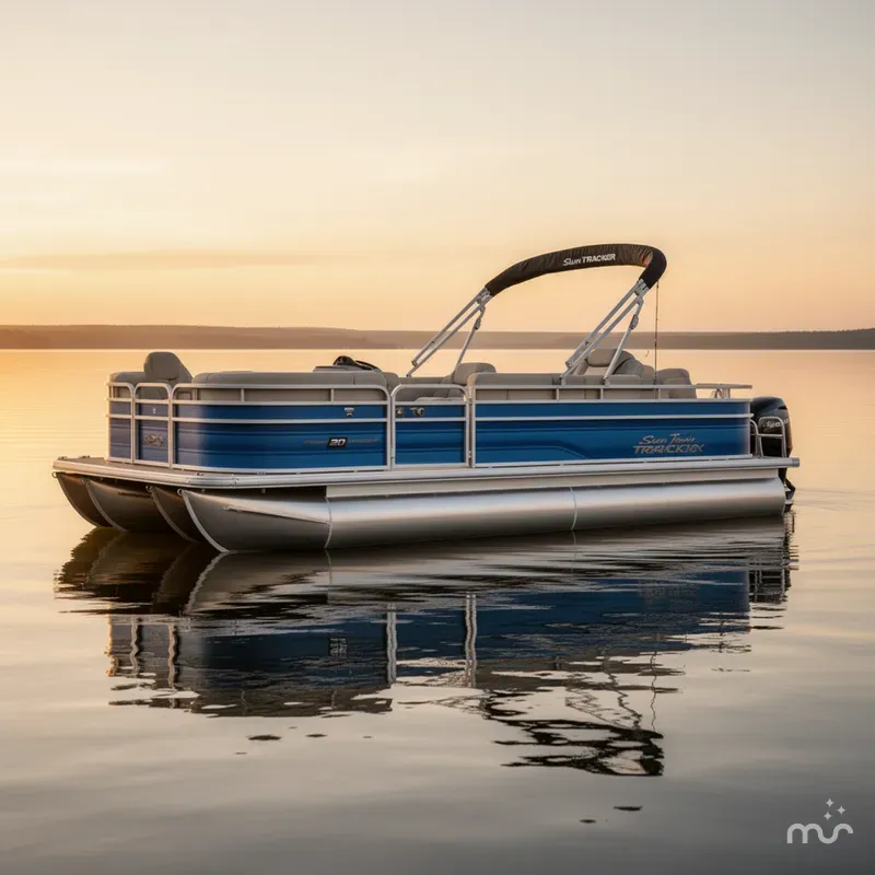 Slide: The Image of Sun Tracker Fishin' Barge 20 DLX 2026 - 4