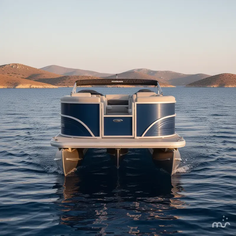 Slide: The Image of Sun Tracker Party Barge 20 DLX 2026 - 3