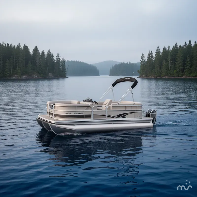 The Image of Sun Tracker Party Barge 16 DLX 2026 - 0