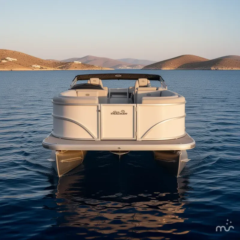 Slide: The Image of Sun Tracker Party Barge 20 DLX 2026 - 3