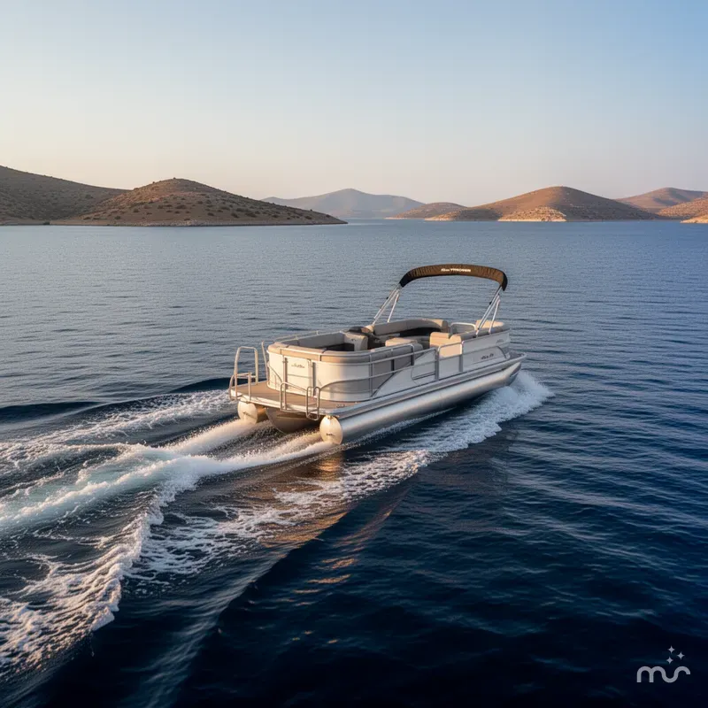 Slide: The Image of Sun Tracker Party Barge 20 DLX 2026 - 4