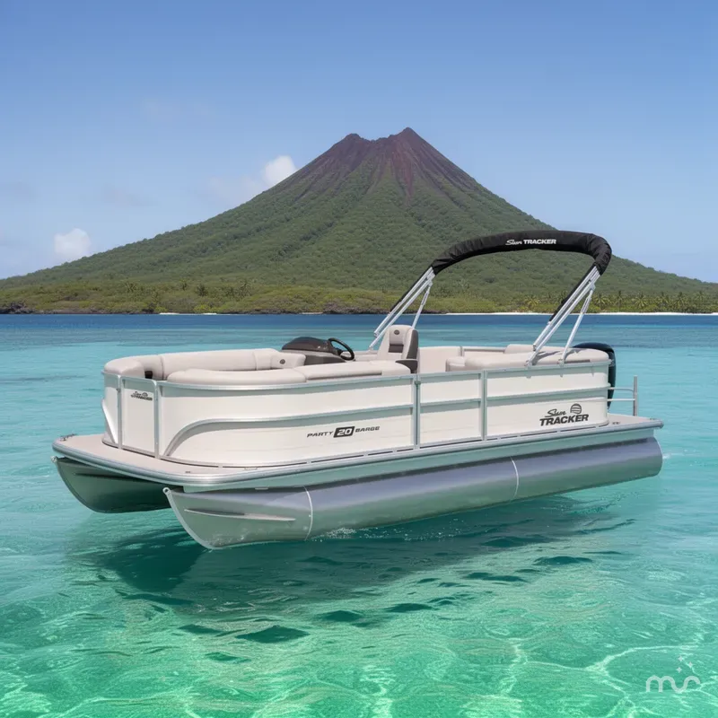 The Image of Sun Tracker Party Barge 20 DLX 2026 - 0