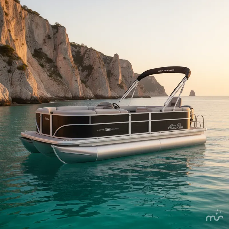The Image of Sun Tracker Party Barge 20 DLX 2026 - 0