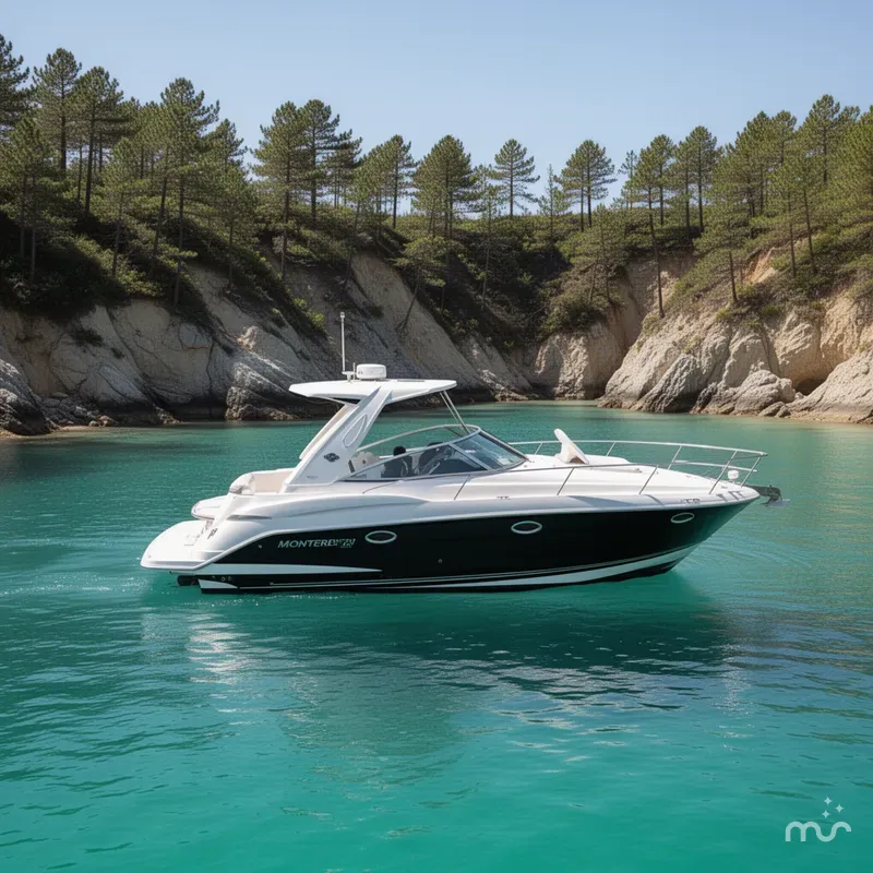 Slide: The Image of Monterey 320 Sport Yacht 2014 - 2