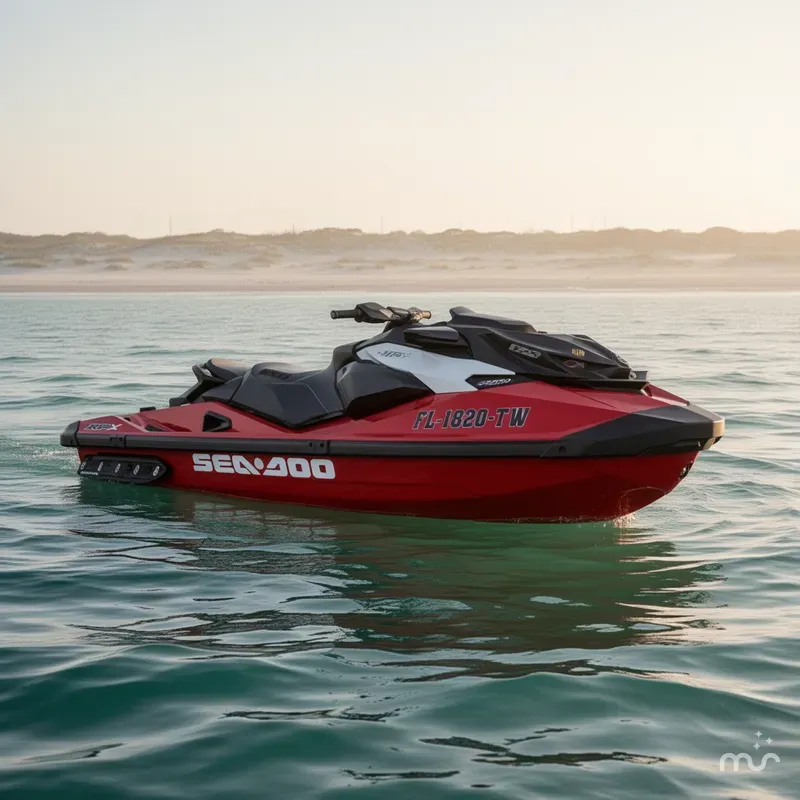 Slide: The Image of Sea-Doo RXP-X 325 iBR Fiery Red Premium Tech, BRP Premiu 2024 - 0