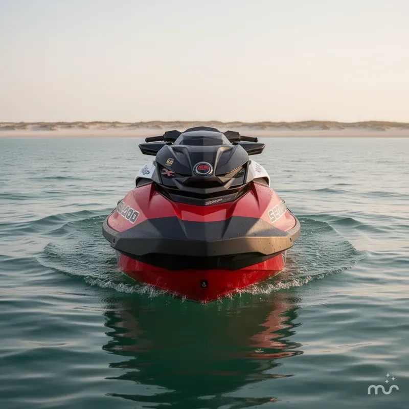 Slide: The Image of Sea-Doo RXP-X 325 iBR Fiery Red Premium Tech, BRP Premiu 2024 - 1