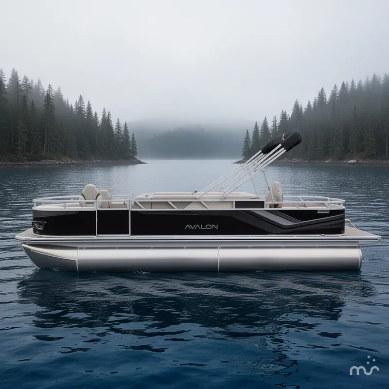 Slide: The Image of Avalon Venture 85 Rear Fish - 21' 2026 - 2