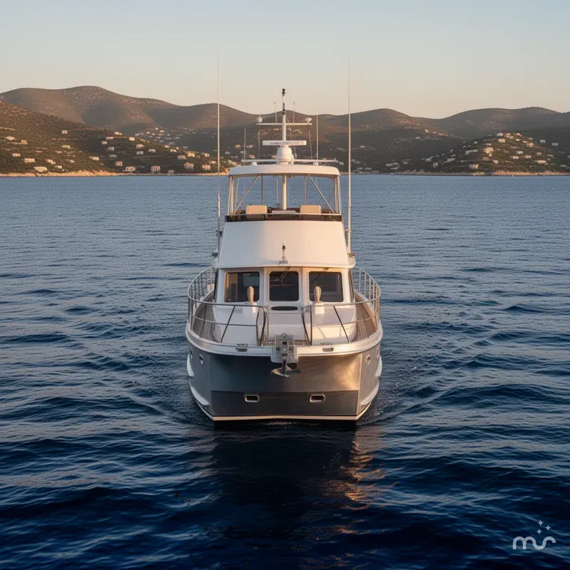 Slide: The Image of Custom Anderson Downeast Aluminum Fast Trawler 1999 - 3