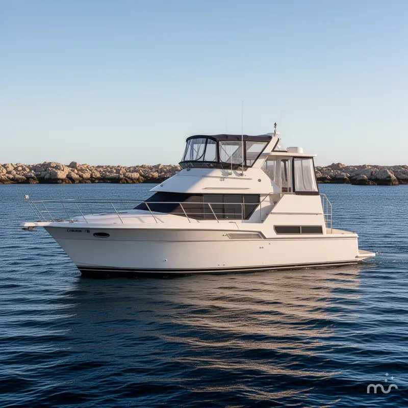 The Image of Carver Yachts 400 Cockpit Motor Yacht 1996 - 0