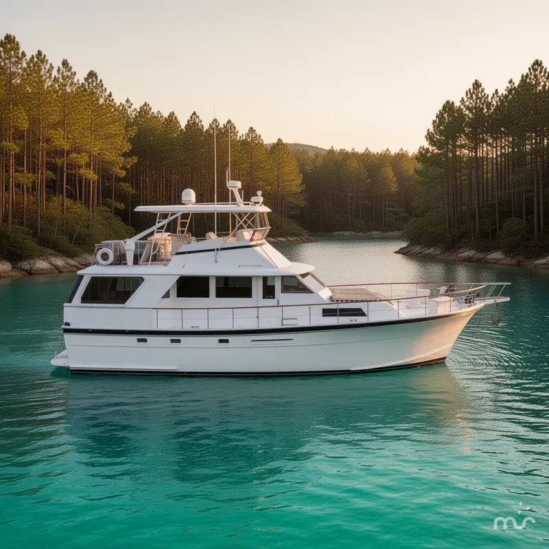 Slide: The Image of Hatteras 53 Motor Yacht 1980 - 2