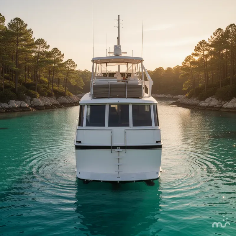 Slide: The Image of Hatteras 53 Motor Yacht 1980 - 3
