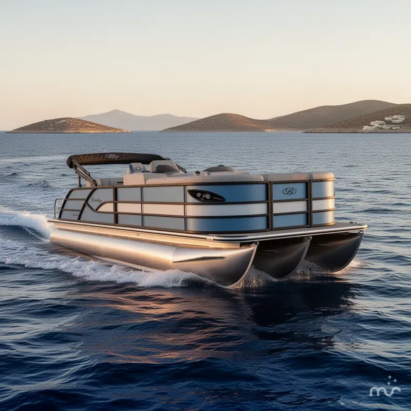 Slide: The Image of Bentley Pontoons Legacy 243 QSB 2026 - 2