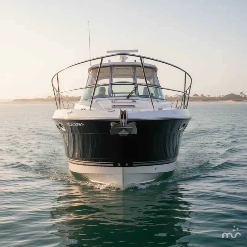 Slide: The Image of Monterey 355 Sport Yacht 2017 - 1