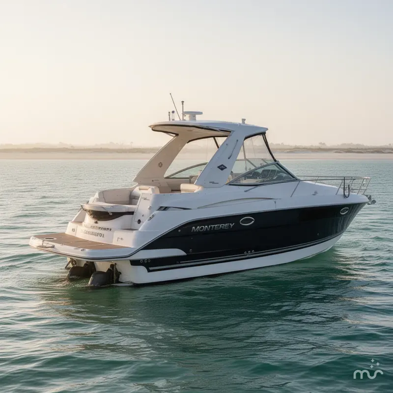 Slide: The Image of Monterey 355 Sport Yacht 2017 - 2