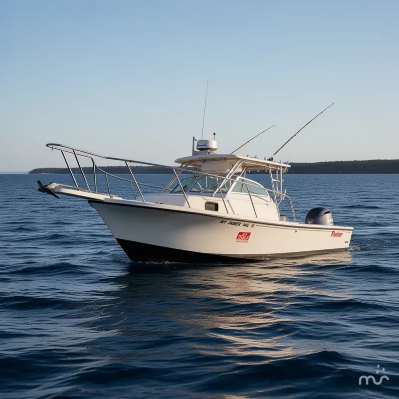 Slide: The Image of Parker Marine 2501 Center Console 2005 - 2