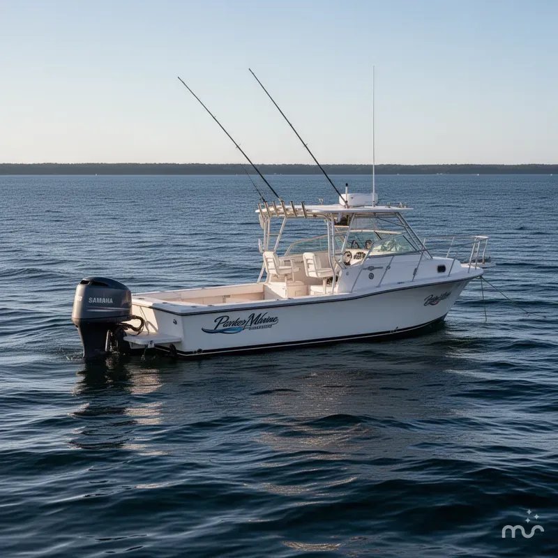 Slide: The Image of Parker Marine 2501 Center Console 2005 - 4