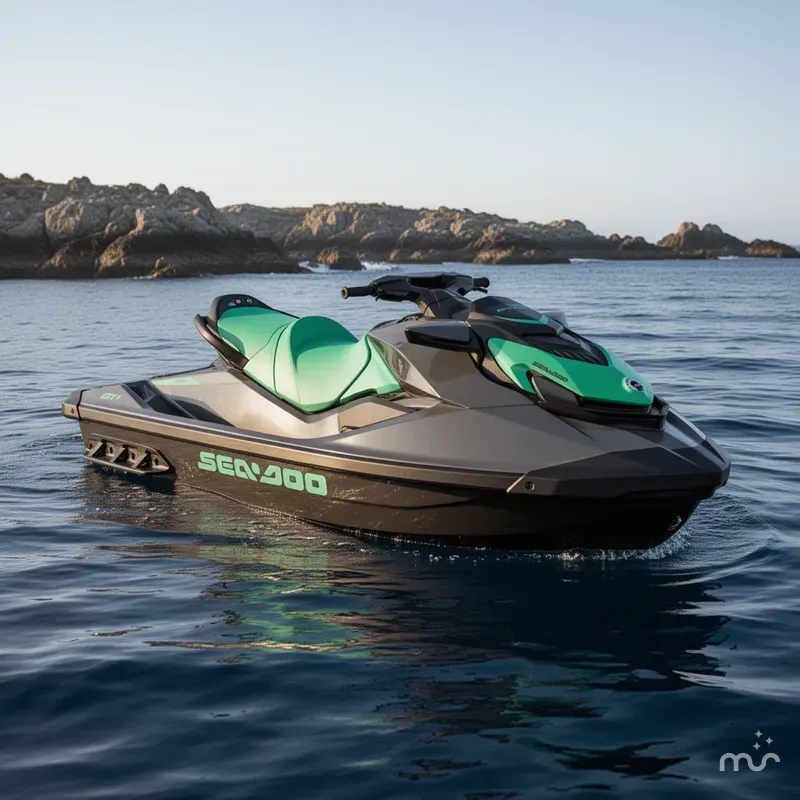 Slide: The Image of Sea-Doo GTI SE 170 Tech Package, Audio, iDF, iBR 2026 - 2