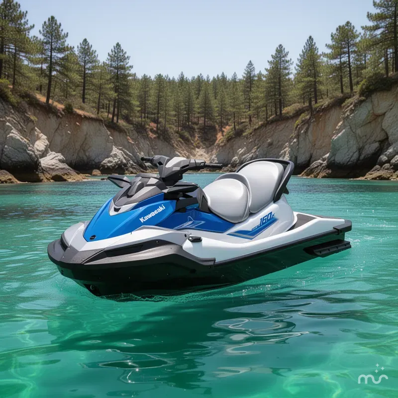 Slide: The Image of Kawasaki Jet Ski® STX® 160X 2026 - 2