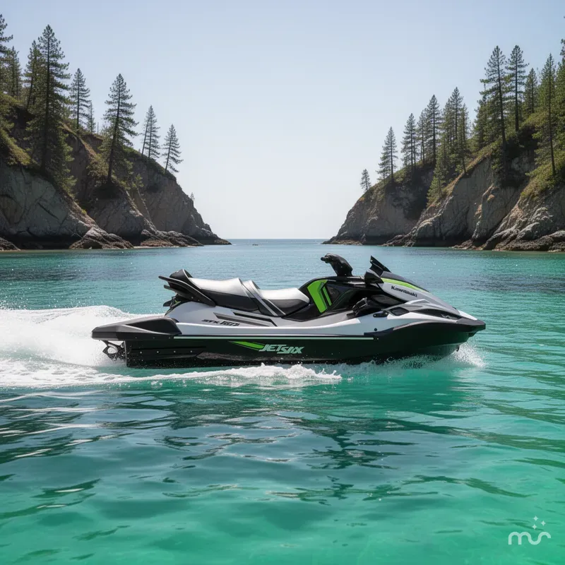 Slide: The Image of Kawasaki Jet Ski® STX® 160X 2026 - 4