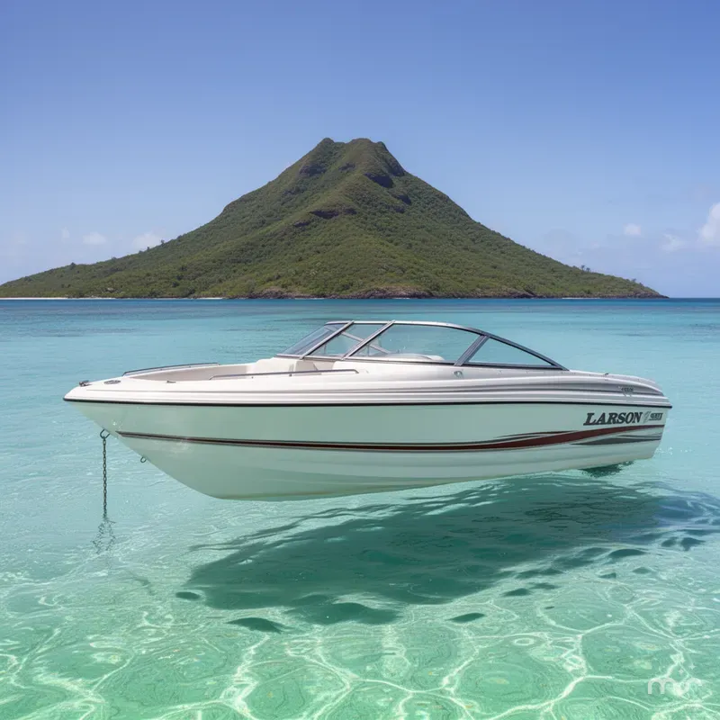 The Image of Larson SEI 180 BOWRIDER 135HP W/Trailer 2004 - 0